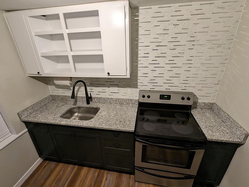 Kitchen. Taken from directly in front of the the front door to the unit.