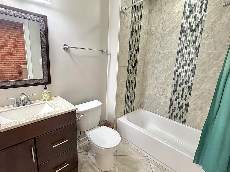 Bathroom in hallway