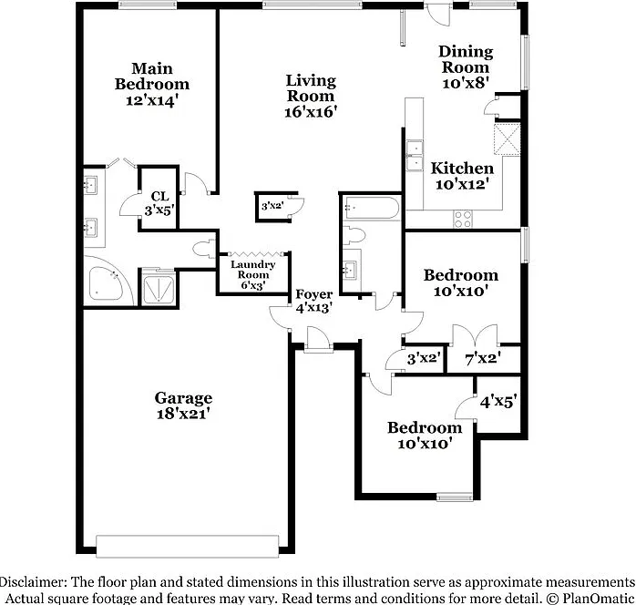 3 bed, 2.0 bath, 1340 sqft, $1,755 — Photo 2
