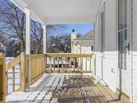 Covered front porch