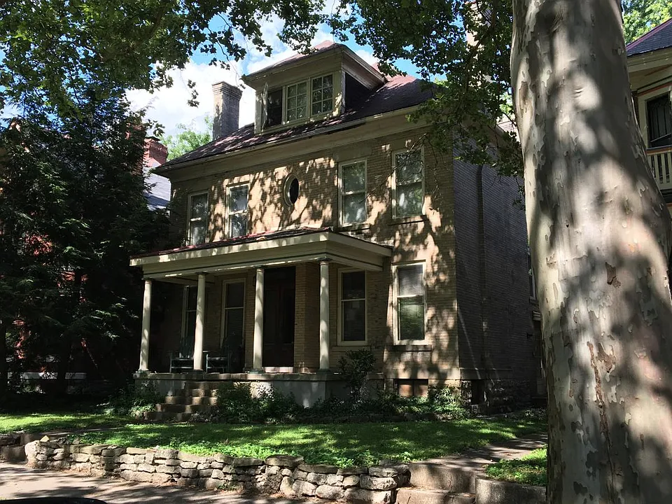 Front of unit, includes front porch (~9x14), recess lights &