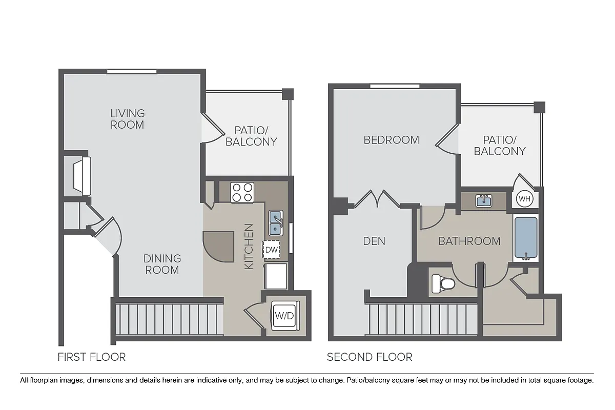 Floor plan Serenity Townhome