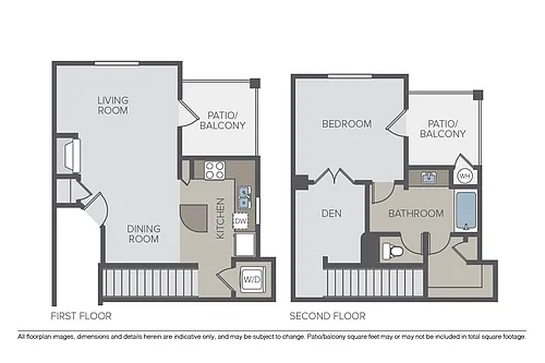 Floor plan Serenity Townhome
