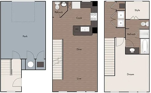 Floor plan TH1