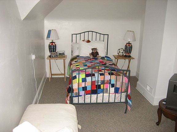 One of the bedrooms