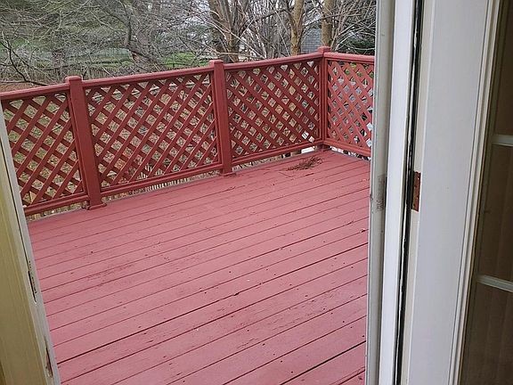 Deck off of Living Room