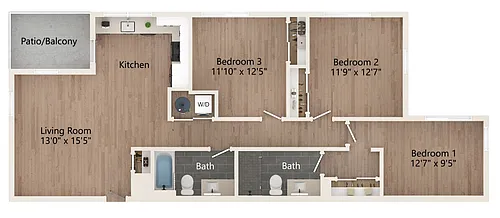 Floor plan Meredith House | C2