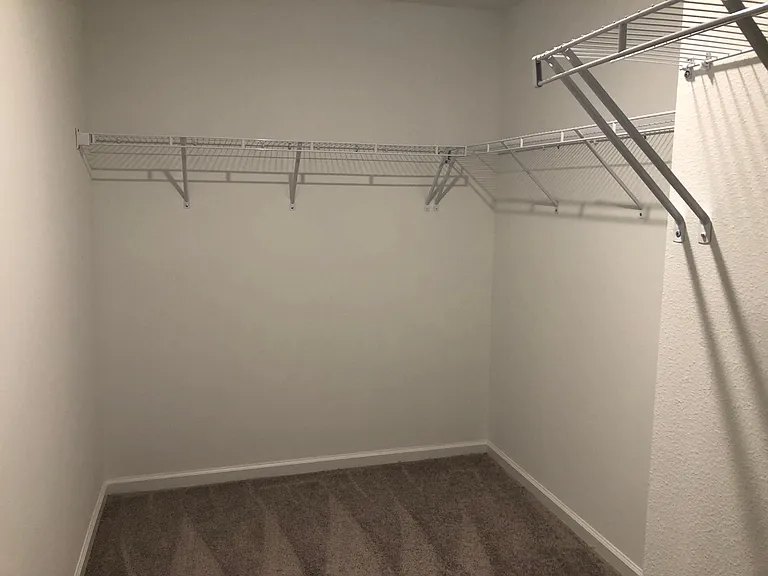 Master bedroom closet