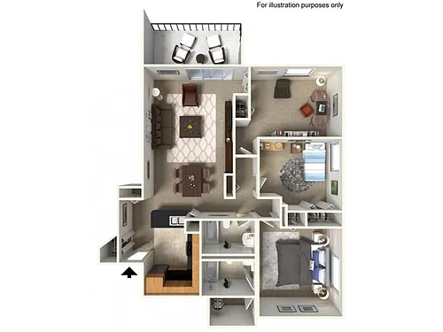 Floor plan 3 Bedroom S