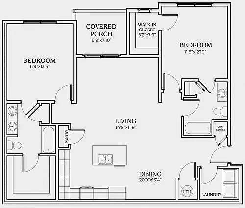 Floor plan Sunrise