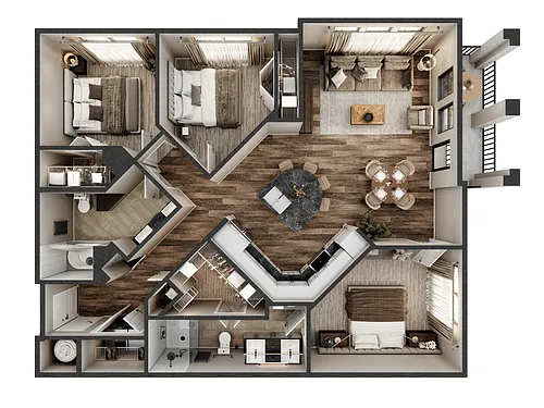 Floor plan C1