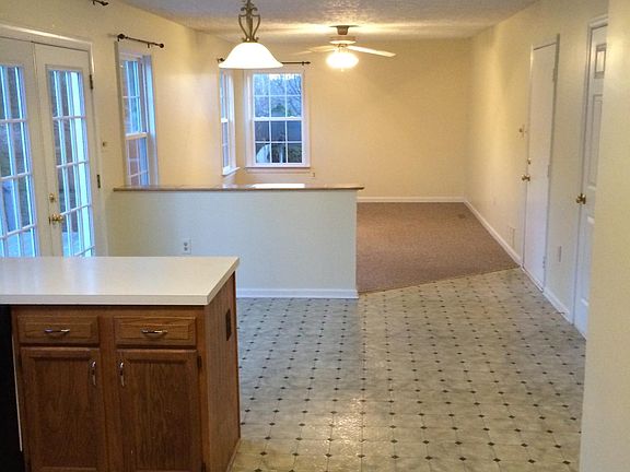 Kitchen open to family room