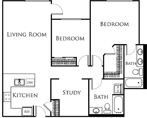 Floor plan B6