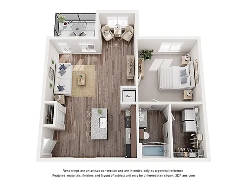 Floor plan A1N