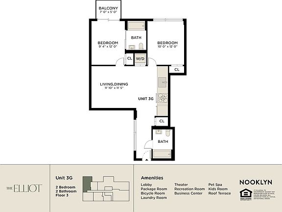 2nd image of 151 S Elliott Pl #4A