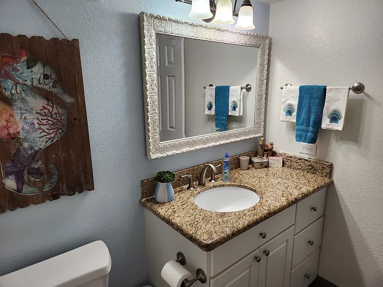 Half bath downstairs
