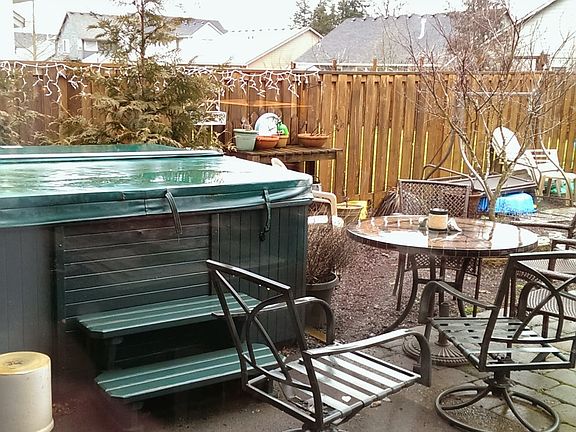 Back patio View from sliding