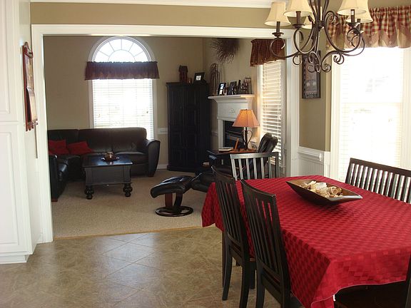 View from Kitchen to Living Room