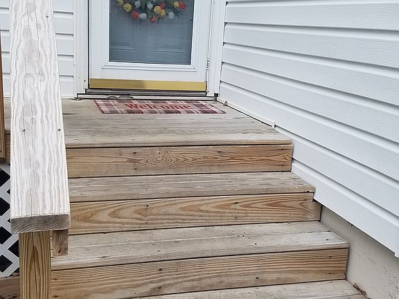New back deck and stairs
