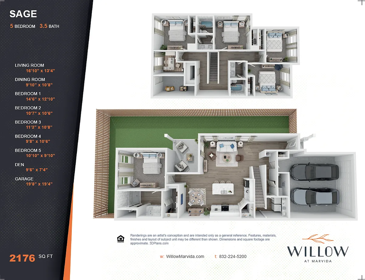 Floor plan Sage