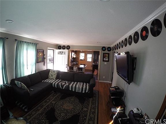 Living room from opposite corner of front door