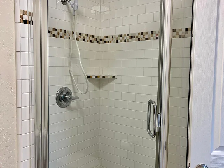 Third bath shower