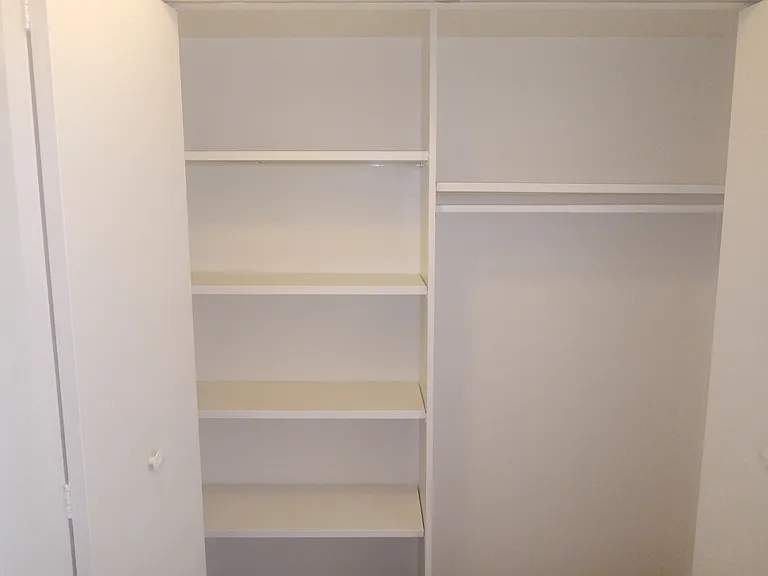 Hall closet