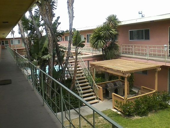 bbq area.