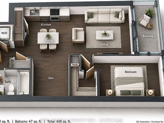 3rd image of 19 Bathurst St #1608