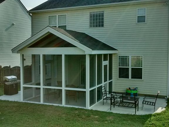 Screened porch