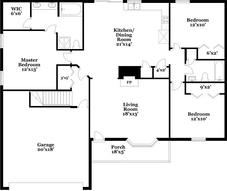 3 bed, 2.0 bath, 1958 sqft, $2,280 — Photo 2