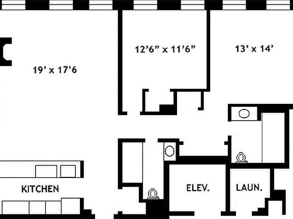 2nd image of 35 Bethune St APT 4D