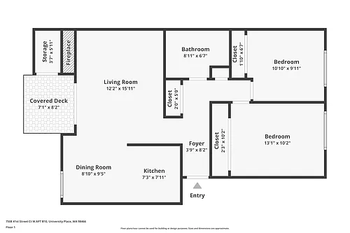 Floor plan 2 Bedroom