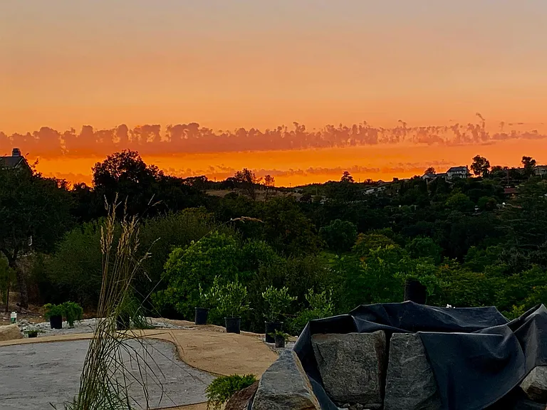 Glorious sunset