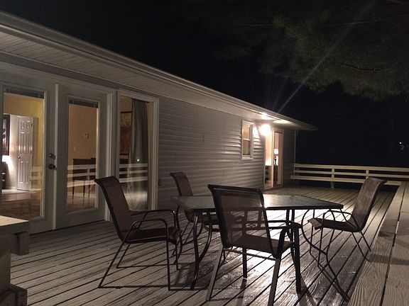 Summer evening on the deck