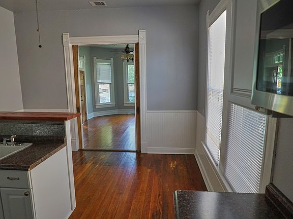 Kitchen View into Living Room