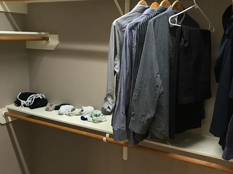 Master closet