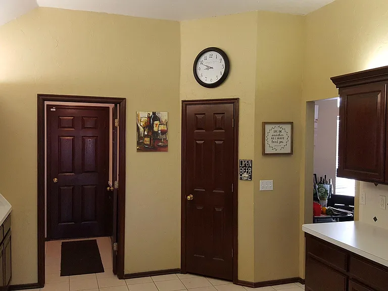 Kitchen looking from dining room
