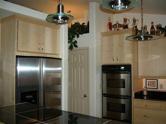 High-end stainless steel appliances