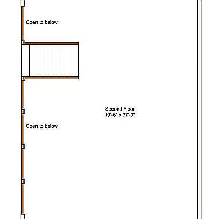 Existing Second Floor Plan