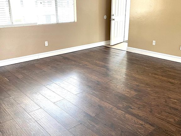 Living room with hardwood floors