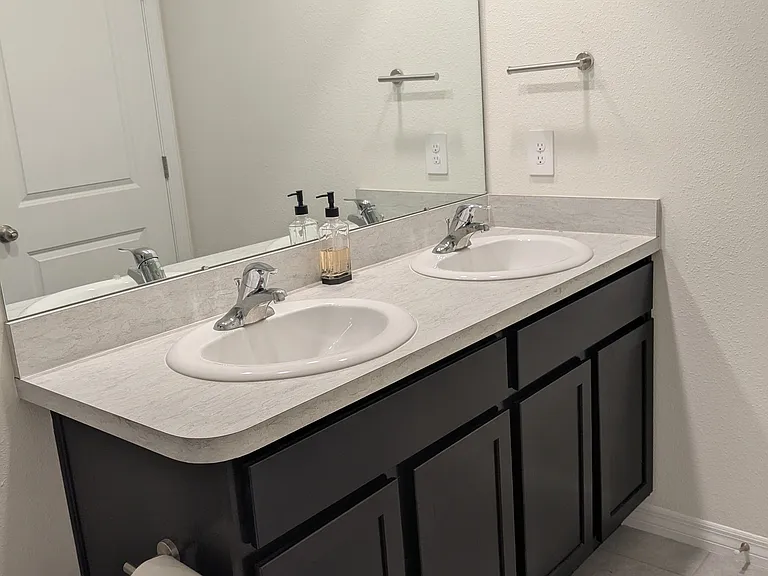 guest bathroom on second floor