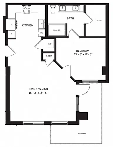 Floor plan A6