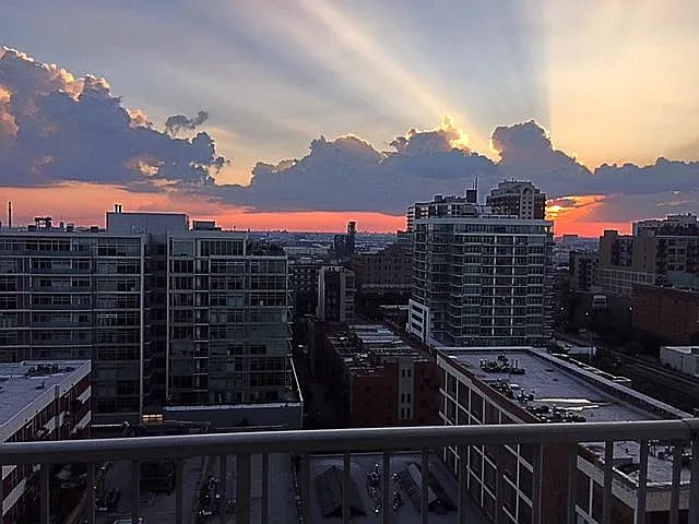 Sunset Views on your balcony.