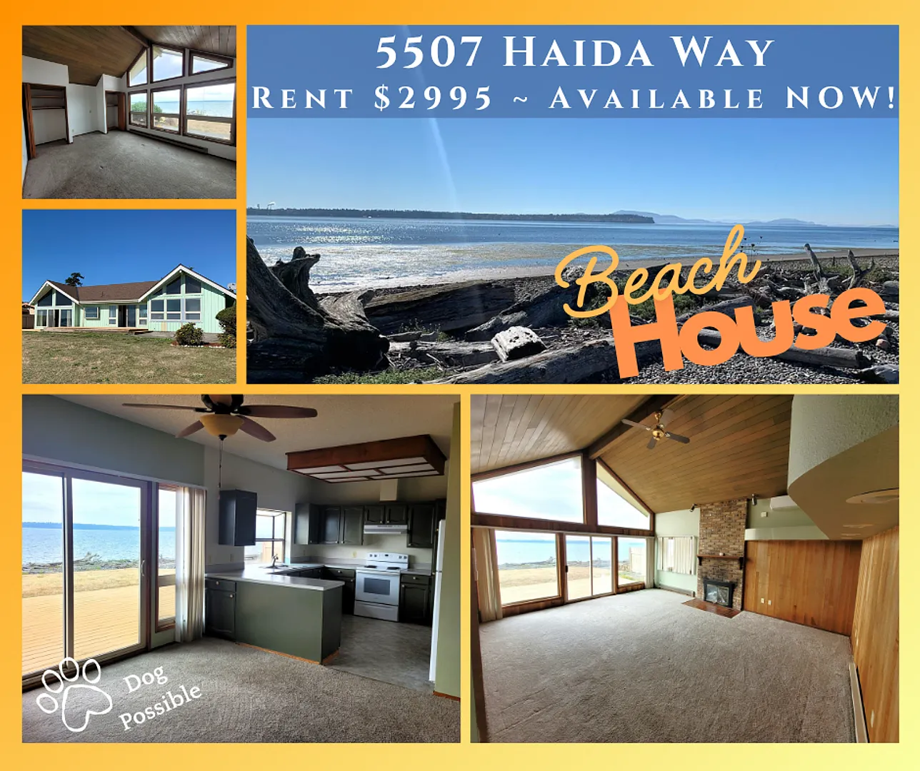Beach Front Home 3 Bedrooms - Birch Bay Village — Photo 1