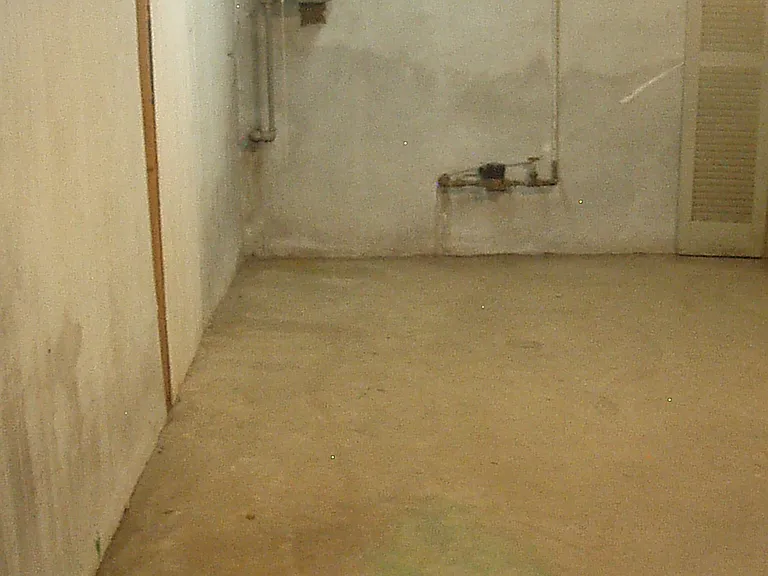 Front of basement