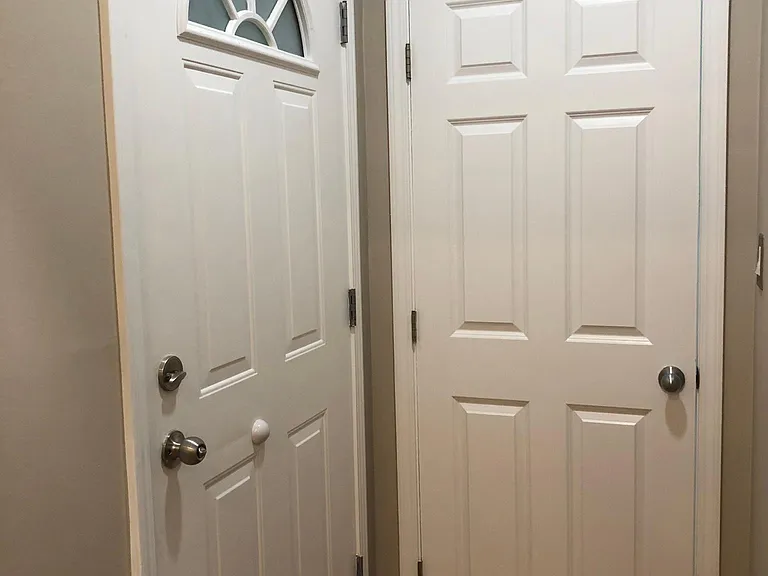 private entrance door