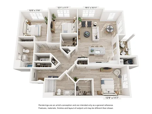 Floor plan The Flagship Residence