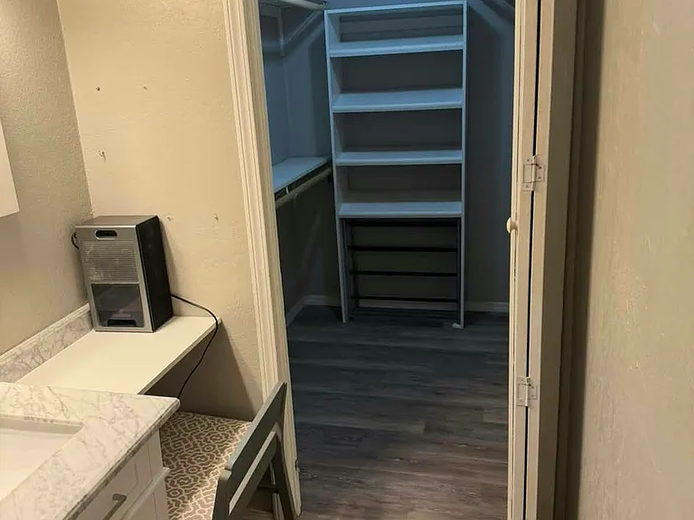 Master Bathroom walk-in closet