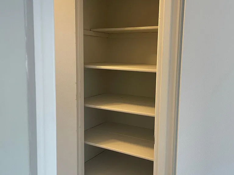 Linens closet